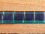 Scottish Tartan Dog Collar - Campbell