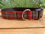 Scottish Tartan Dog Collar - MacGregor